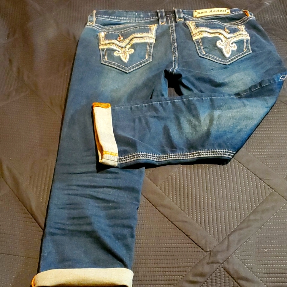 Rock revival  capri shorts - Picture 3 of 7